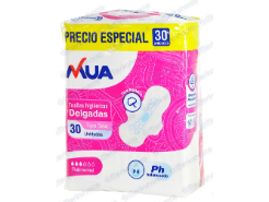 Toallas higiénicas MUA Delgadas 30 und