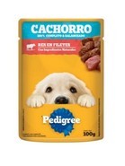 Alimento Pedigree Cacho Carne 100 g
