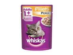 Alimento Whiskas Pollo Adul 1+ 85 g