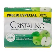 Jabón Cristalino Barra Manza 125 g