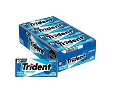 Chicle Trident Menta 18 und 30.6 g
