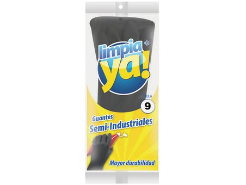 Guante Limpia Ya Negro Talla 9