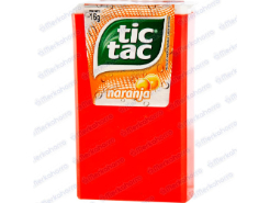 Mentas Tic Tac Sabor Naranja 16 g