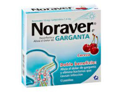 Noraver Garganta Menta Forte X und
