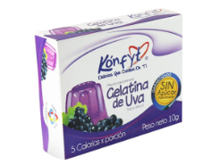 Gelatina Konfyt Uva sin Azúcar X 10