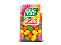 Confite Tic Tac Fruit Adventu 16 g