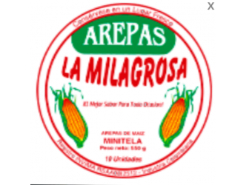 Arepas la Milagrosa Media Tela X 10 700 g