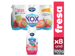 Yogurt Alpina Yox Fresa X 100 Grx 8 und