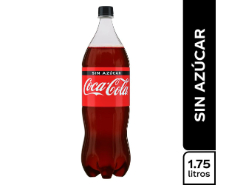 Gaseosa Coca Cola sin Az 1.75 ml