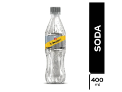 Gaseosa Schweppes Soda 400 ml
