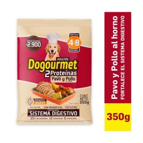 Cuido Dogourmet Adul Pavo Pollox 350
