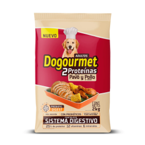 Cuido Dogourmet Adul Pavo Pollox 2 kg