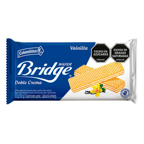 Galletas Bridge Wafer Vainilla X 151