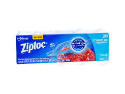 Bolsas Ziploc Congelar Medianas X 20