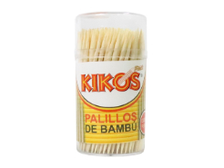 Palillos de Bambu Kikos Frasco