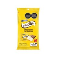 Chocolatina Nucita X 3 60 g