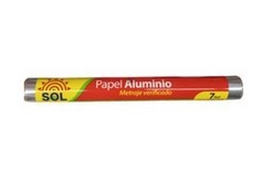 Papel Aluminio el Sol X 7 Mts