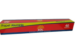 Papel Aluminio el Sol X 40 Mts Rpto