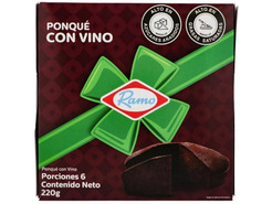 Ponque Ramo con Vino Caja 220 g