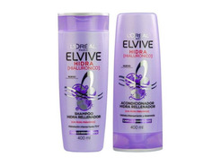 Shampoo Elvive + Acondicionador Hialurox 370 ml