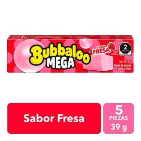 Bubbalo Mega Fresa X 5 39 g