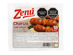 Chorizos Zenu Tipo Chuzo 18 und 450 g