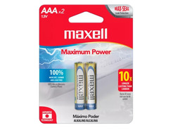 Pilas Maxell AAA 2 und