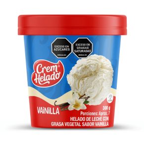 Helado Crem Helado Vainilla 300 g