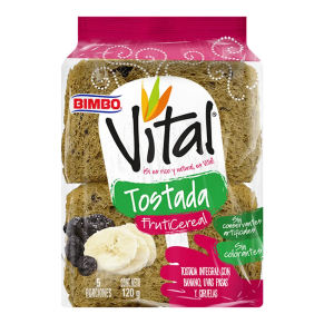 Tostada Bimbo Vital Fruticereal 120 g