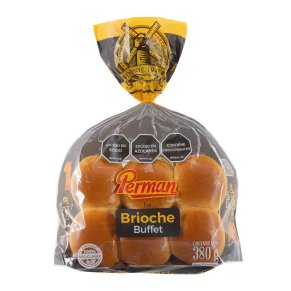 Pan Perman Brioche Tipo Buffet 370 g