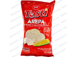 Arepa Tosti Queso y Manteq 150 g