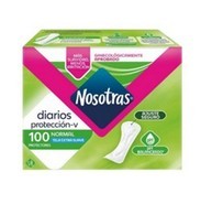Protectores Nosotras Diarios X 100