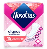 Protectores Nosotras Multie X 15 un