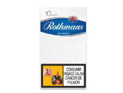Cigarrillos Rothmans Gris 10 und