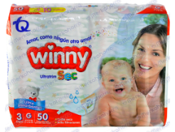 Pañales Winny Ultra Sec E 3 30 und