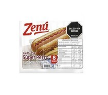 Salchichas Zenu Super Perro X 8 640 g