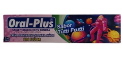 Crema dental. Oral Plus Tutti Frutti Niña 70 g