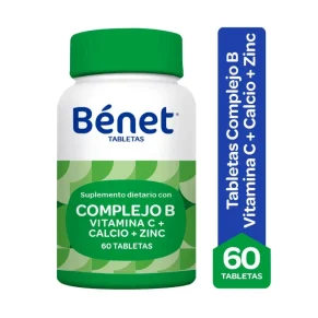 Tabletas Benet Complejo B X 60 31 g