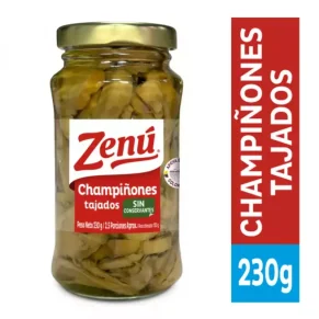 Champiñones Zenu Tajados 230 g