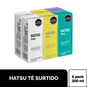Te Hatsu Surtido 6 und 1200 ml