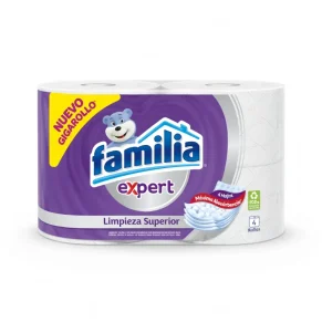 Papel higiénico Familia Expert 4 rollos