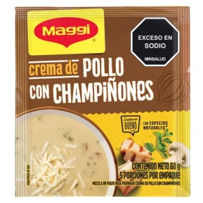 Crema Maggi Pollo Champiñones 60 g