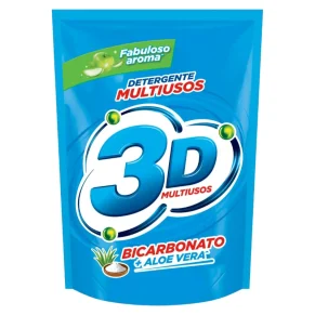 Detergente 3 D Líquido Manzana 1.8 l