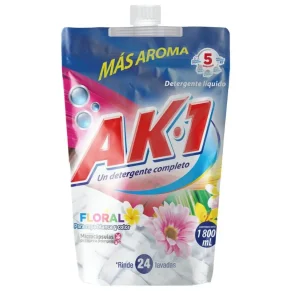 Detergente Ak 1 Líquido Floral X 1800