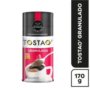 Café Tostao Granulado 170 g Frasco