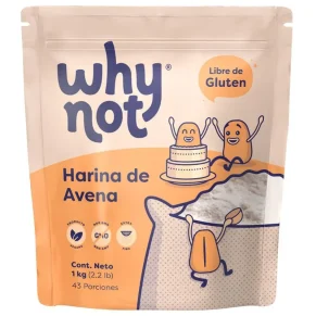 Harina de Avena Why Not 1000 g