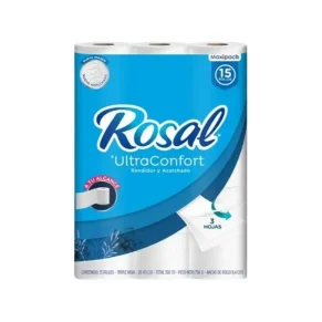 Papel higiénico. Rosal Ultraconf Maxipack 15 und Pack X750