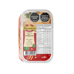 Pollo Relleno Tajado Bucanero X 450