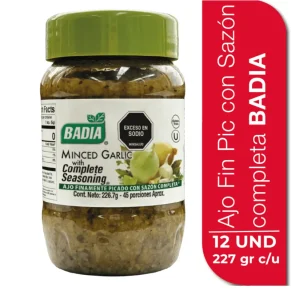 Ajo Fin Pic Sazon Compl Badia 226.7 g