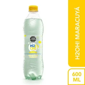 Agua Saborizada H 2 Oh Maracuya X 600